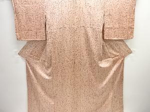 未使用品　きぬたや謹製　藤娘　板締め絞り小紋着物